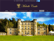 Tablet Screenshot of melvillecastle.com